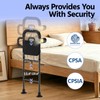 Bed Rails for Elderly Adults Safety with Remote Control Light