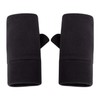 Afindern Fingerless Gloves, Indoor Work Gloves, Smartphone Compatible, Solid, S/L,
