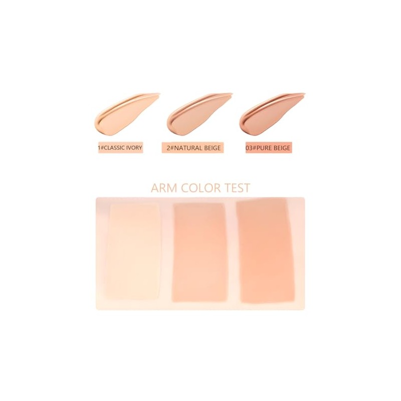 2pcs Light Beige Concealer Crayon Set, Brightening Creamy Concealer Sustainable
