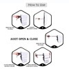 Cuby UV Sun Umbrella Compact Folding Travel Umbrella Auto Open