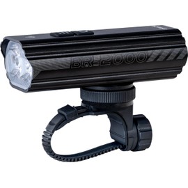 Cyclami 2000 Lumen LED Bicyle Light in Black Aluminum