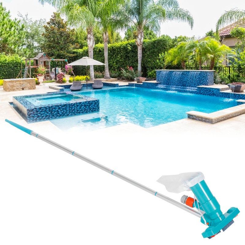 Portable Swimming Pool Cleaner Vacuum Suction Head Set Fountain Hot