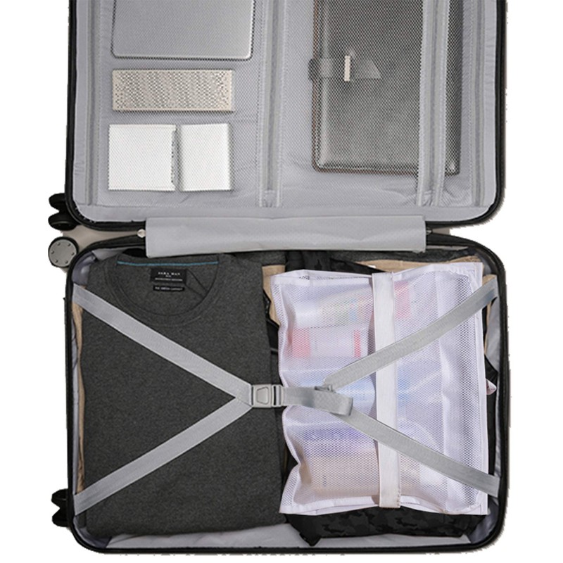 MISSLO Shower Caddy Organizer 5 Pockets Roll up Hanging Bathroom