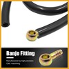 Partuto 3/8" 10mm ID Hose Barb 14mm Banjo Fitting Fuel