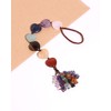 Lightock 7 Chakra Hanging Ornament Heart Shape Spiritual Crystal Decor