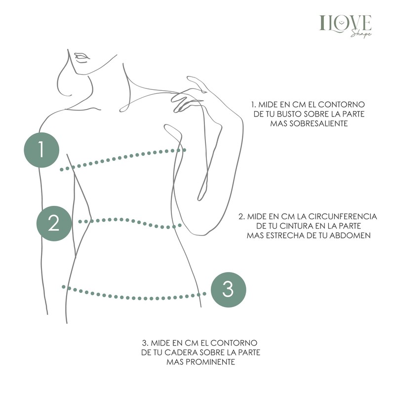I LOVE SHAPE | Blusa Moldeadora para Mujer Cuello Redondo
