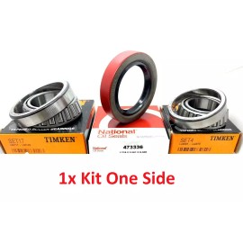 TIMKEN Trailer Hub Wheel TIMKEN Bearing Kit L44649 L68149 NATIONALSeal 1.719'' for 3500
