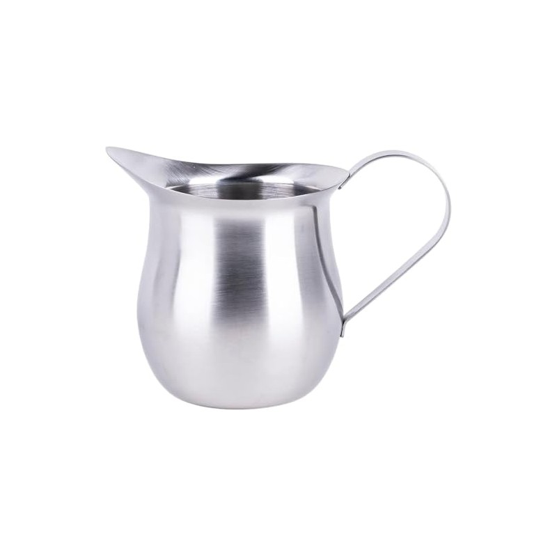CASUAL PRODUCT Aoyoshi Milk Pitcher, Matte Silver, 7.4 fl oz