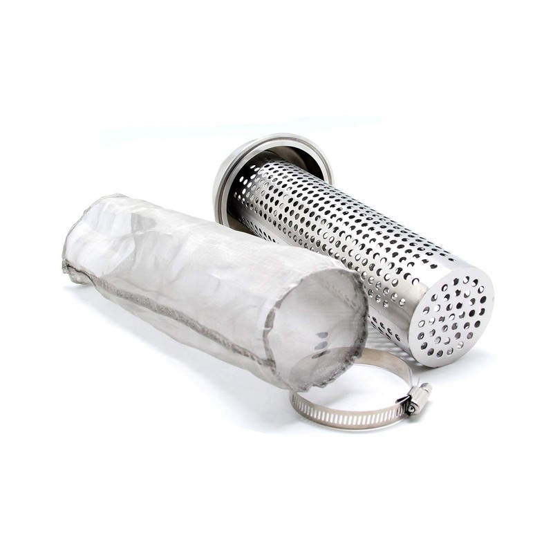 QiiMii 1.5" Tri-Clamp Filter SS304 Sanitary Fittings Inline Straight Strainer