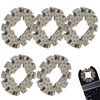 Pack of 5 Adapters for Oscillating Saw Blades, Circular Saw