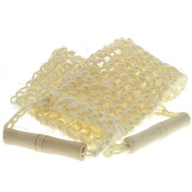 Sisal Massage Back Strap for Intensive Exfoliation, Massage, Back Rubber, 70 cm