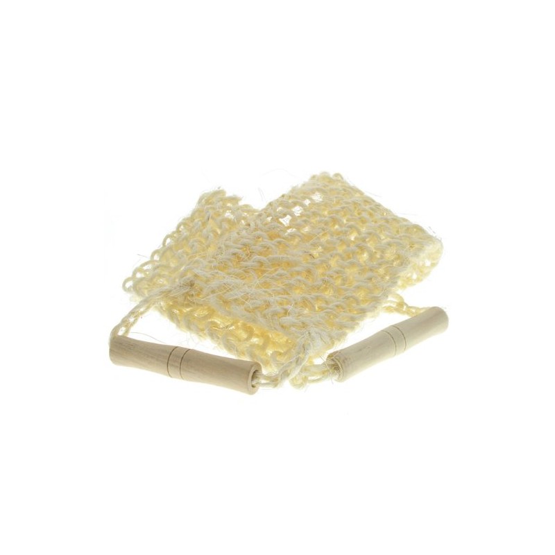 Sisal Massage Back Strap for Intensive Exfoliation, Massage, Back Rubber,