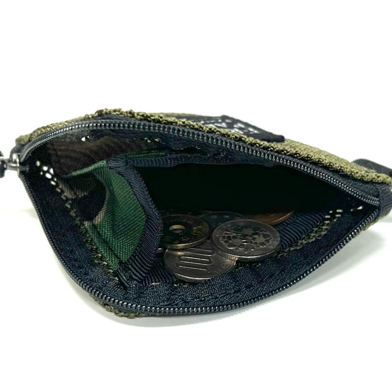 Fredrick Packers Coin Case Wallet, Coin Case, Olive