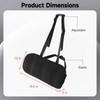 Lumbar Support Pillow for Car, Adjustable Back Support Cushion with