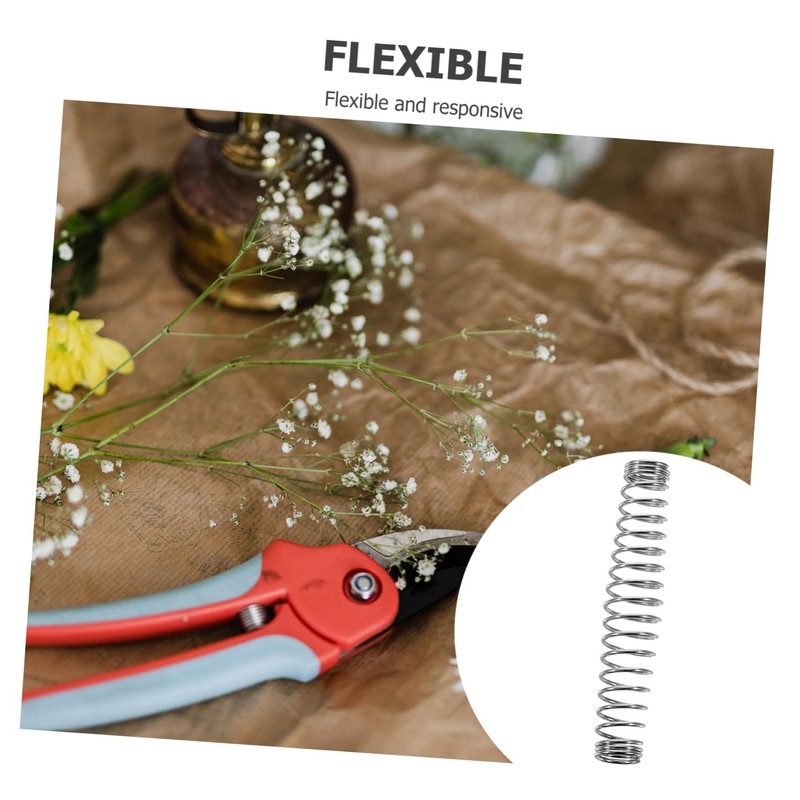 IWOWHERO 3Pcs Durable Stainless Steel Garden Pruner Springs Replacement for