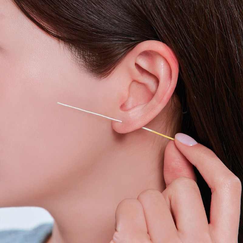 VADIVA Ear Stick Thin 60ea (+Cleansing Water) - VADIVA Ear