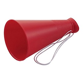 Danno D1152R Color Megaphone Red Diameter 5.1 x Total Length 9.1 inches (23 cm)