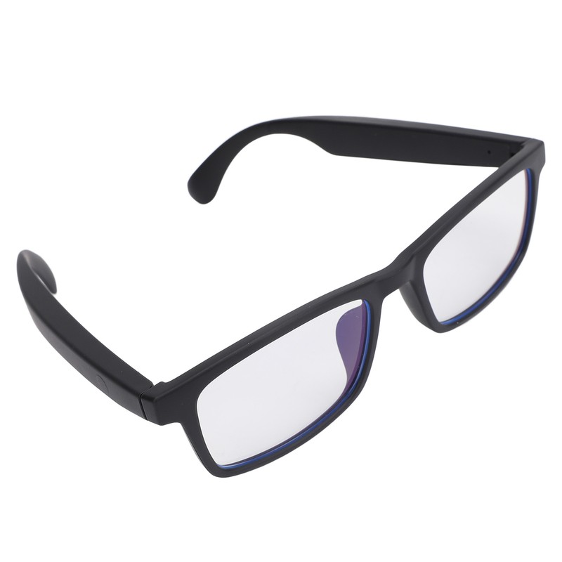 Smart Sound Glasses with Mic Blue Light Filter Touch Voice