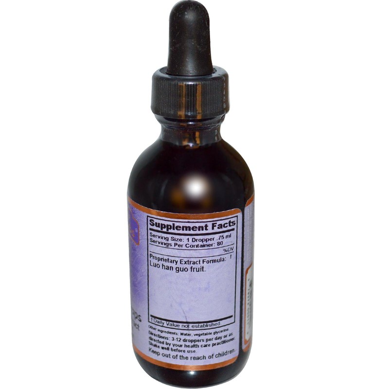 Dragon Herbs Sweetfruit Drops Super Potency Extract 2 fl oz