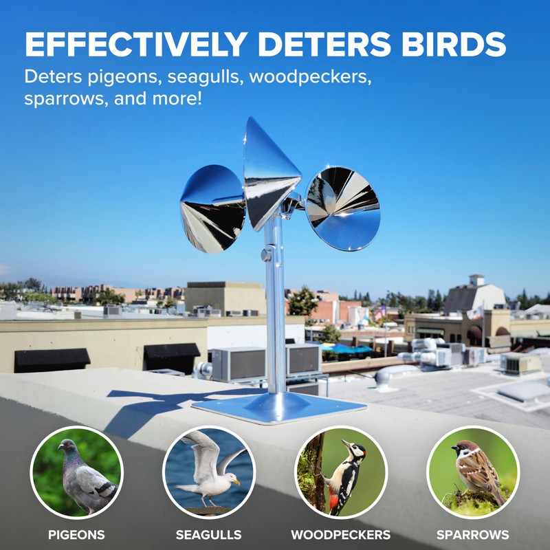 Bird B Gone - Reflect-A-Bird - Reflective Spinning Deterrent -