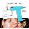 Glupez 50Pcs Ear Piercing Tool Reusable Ear Piercing Gun Kit