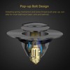 Sink Plug, Universal Pop Up Drain Strainer, Sink Drain Plug