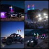 Ehaho 1 PC 4FT Whip Lights with Spring Base, APP