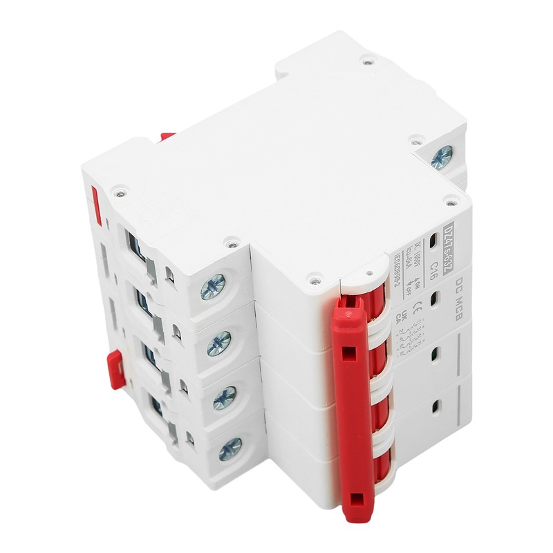 DC Miniature Circuit Breaker 4P Solar PV System 16A DIN