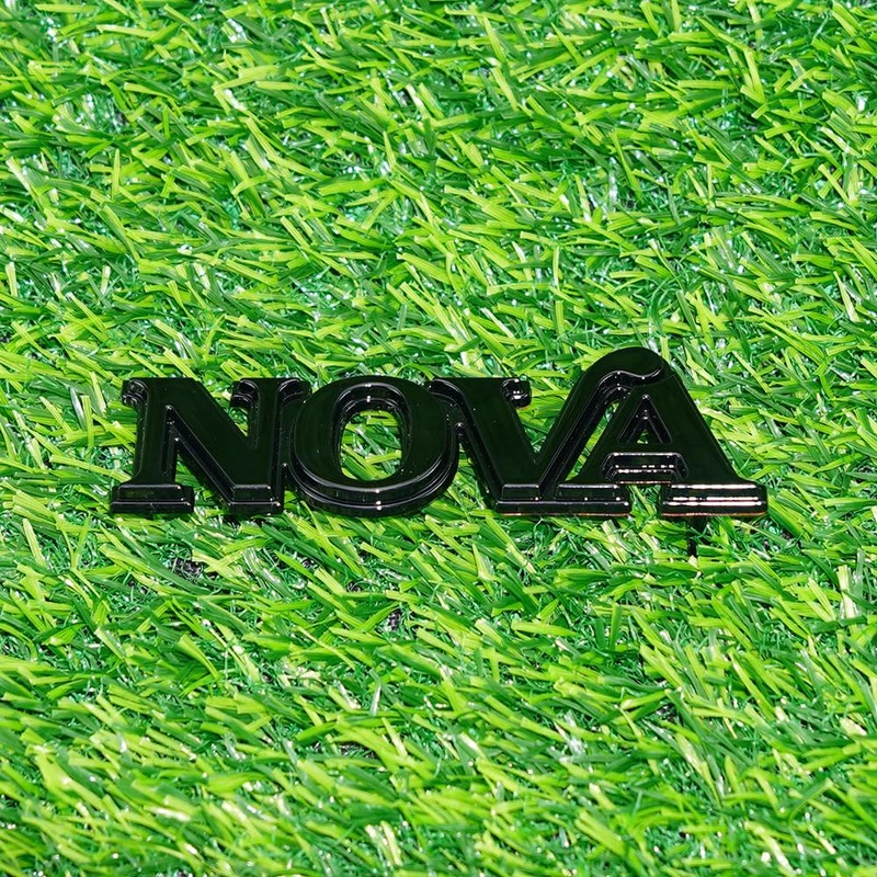 1Pc 1975-1979 Nova Front Fender Emblem 3D Badge Nameplate with