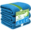 Towelogy® Premium Flannel Face Cloth 3-Pack 100% Egyptian Cotton Ring