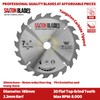 Saxton Flat Top TCT Circular Saw Blade 185mm x 20T