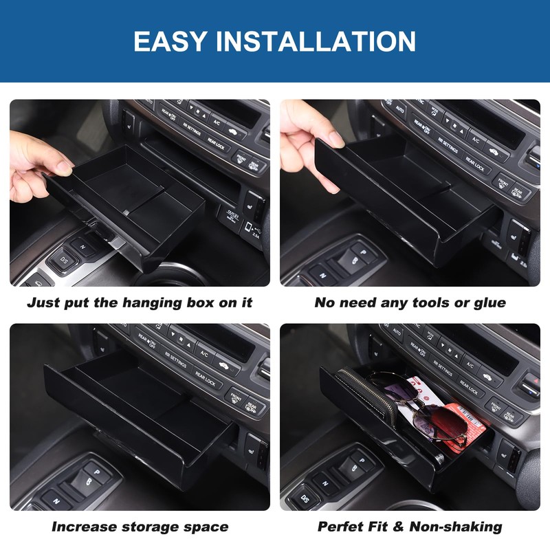 Center Console Organizer for Honda Pilot 2016-2022/ Honda Ridgeline 2017-2025/
