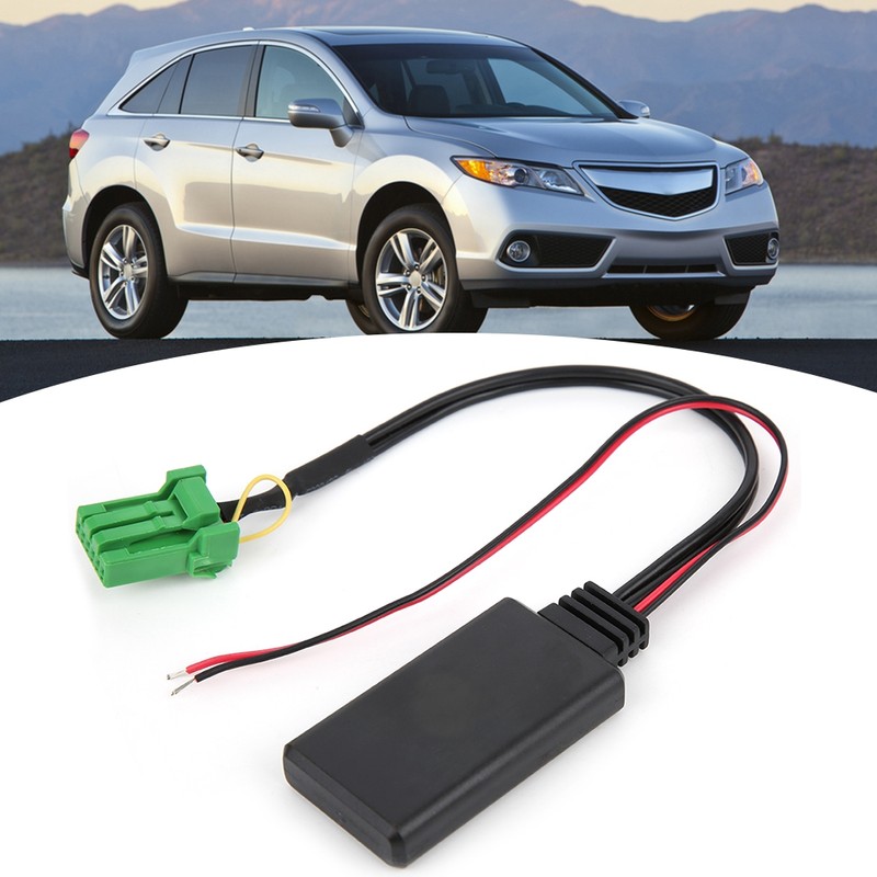 Car Bluetooth Module Audio Microphone Handsfree MIC AUX Music Adapter