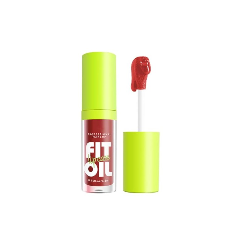 QBPPSSRY 8 Colors Hydrating Lip Oil, Big Brush Head Lip