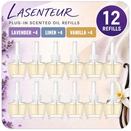 Plug In Air Freshener Refills for Home,12 Count (7.92 FL OZ Total)