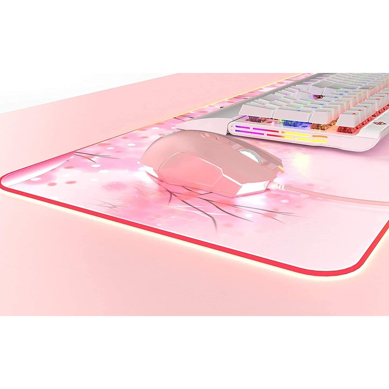 AJ52 Gaming Mouse Optical USB Wired Mouse 16.8 Million Colors