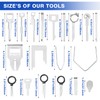 Xastro 38-Piece Universal Car Radio Removal Tool for Radio Navigation