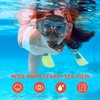 KUYOU Snorkeling Gear for Adults - 180° Wide View Snorkel