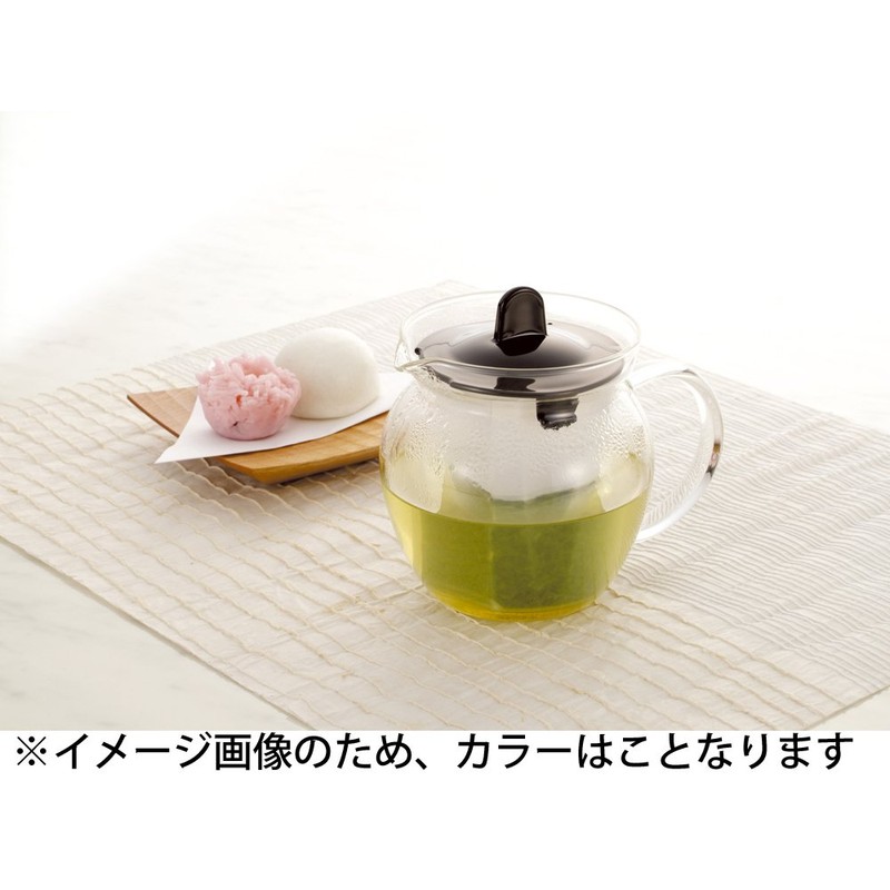 iwaki(イワキ) 耐熱ガラス ティーポット レンジのポット お茶ポット 急須 グリーン 480ml K853T-G