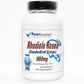 Rhodiola Standardized Extract 900mg // 90 Capsules // Pure // by PureControl Supplements