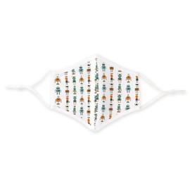 Weddingstar 3-Ply Kid's Washable Cloth Face Mask Reusable and Adjustable with Filter Pocket - Gentleman Robots