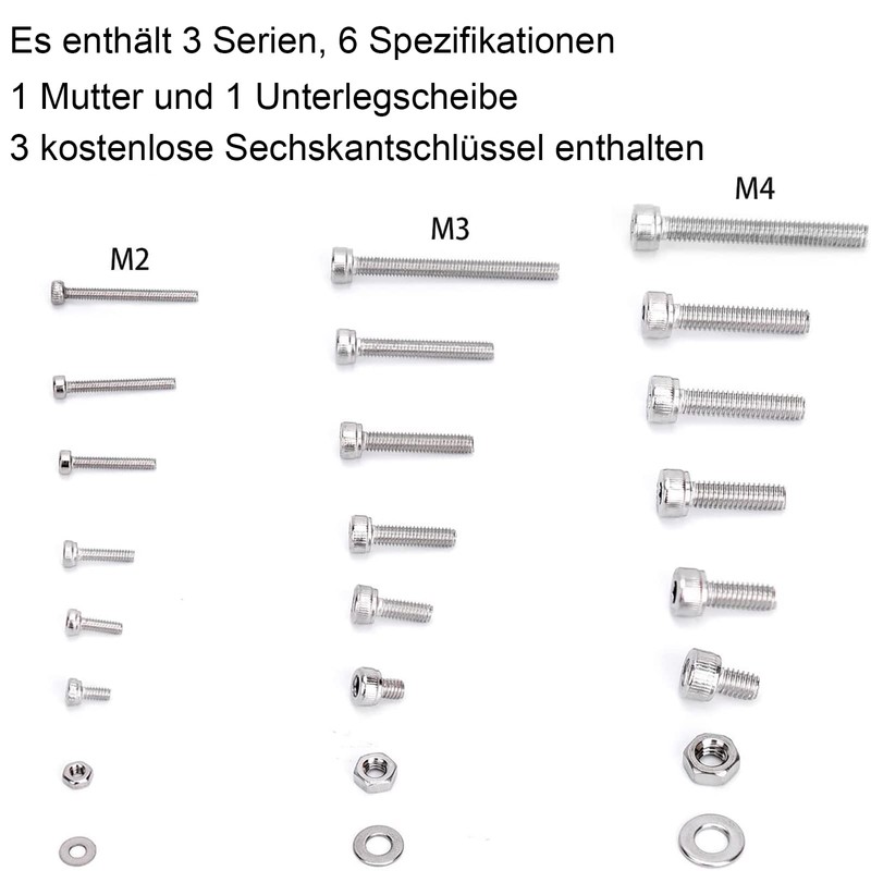 Vigrue M2, M3, M4, M5 screw set