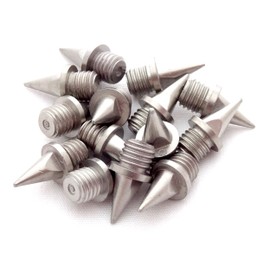 Stainless Steel Track and Cross Country Spikes (silver, 9mm)