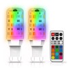 CQTLED Controlled G9 Color Changing Bulbs,G9 LED Light Bulbs,RGB &
