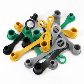 Tektall Pack of 16 Hydraulic Fitting Coupler Port Plug Dust Cap Protector Cover kit for John Deere X465 X485 X495 X575 X595 X940 X948 X949 415 4445 455 M132021 M132024 M132031 M132032 M132034 M85099