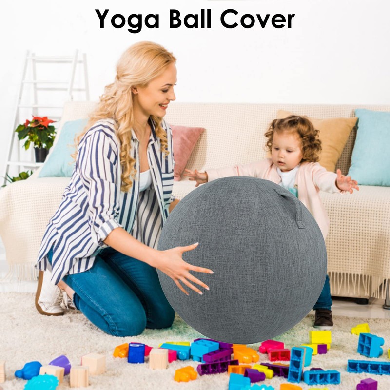 Exercise Ball - Sitting Ball Covers with Handle,Dustproof Protective Case