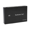4Kx2K HD Multimedia Interface Switch 4X1 Mouse Keyboard Control Video