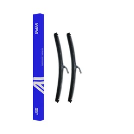 Premium Vipa Wiper Blade Kit | Fits: MORRIS MINOR Saloon (Nov 1955 to Oct 1971) | All-Weather Performance | Durable, Streak-Free Windshield Wipers | Easy Installation