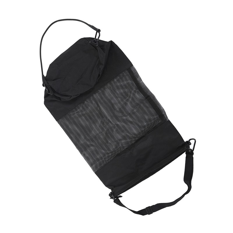 Mesh Trash Bag Washable Large Capacity Lightweight Portable Outdoor Garbage