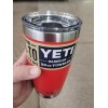 Yeti Rambler Tumbler with MagSlider Lid 20 Oz Rescue Red